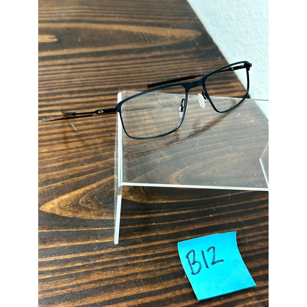 Oakley Socket TI OX5019-0156 Mens Satin Black Eyeglasses Frame Full Rim 140mm